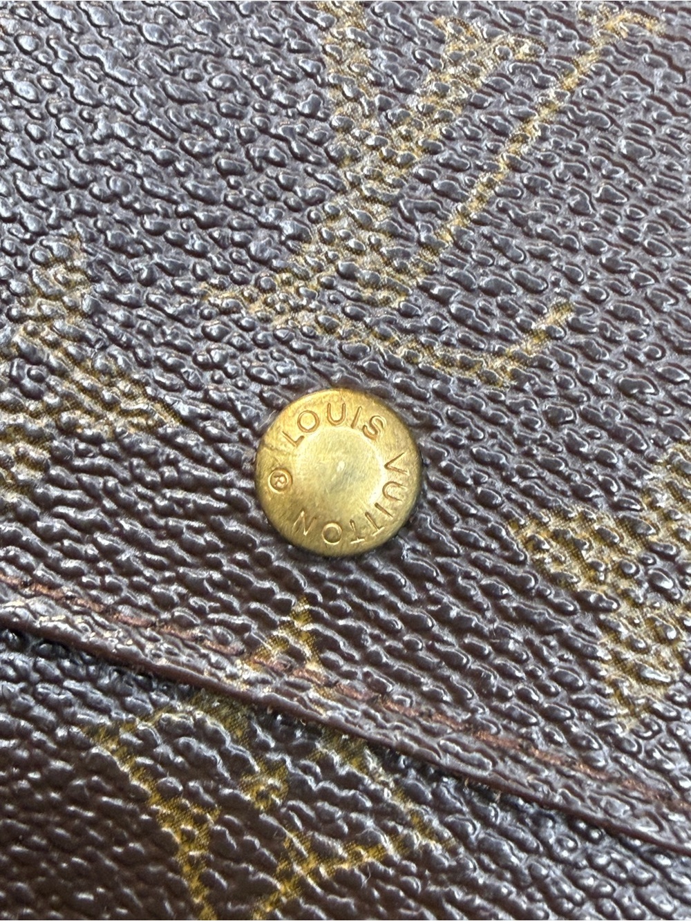 Authentic Louis Vuitton Monogram Trifold Wallet Snap Closure - Picture 3 of 15